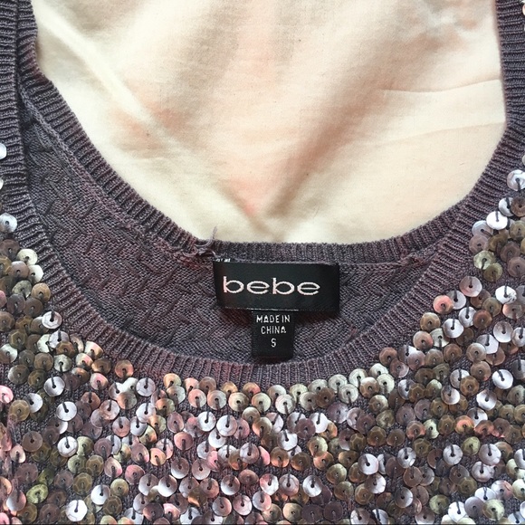 🥂 Sequin Bebe Top 🥂 - Picture 4 of 5